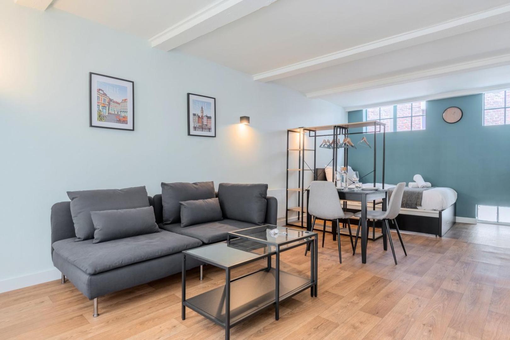 Vieux-Lille/Hypercentre: Lovely Equipped Studio מראה חיצוני תמונה